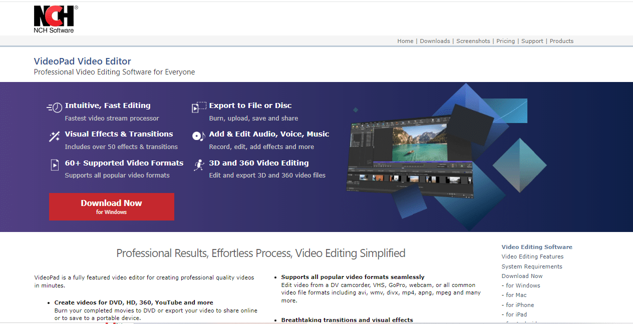 VideoPad, A Simple Review [2026 Update] • Scottmax.com
