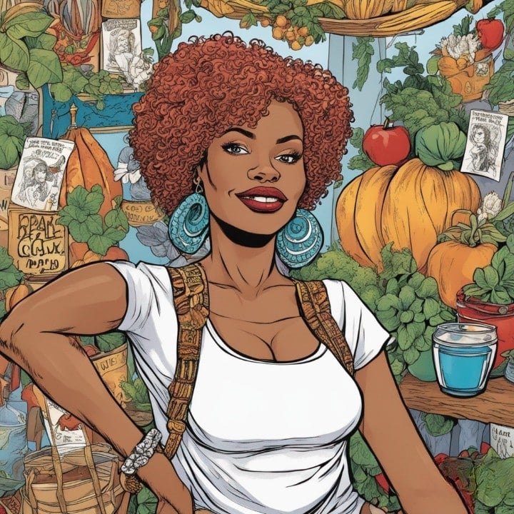 Retrato de la primera esposa de Mike Epps, Mechelle McCain